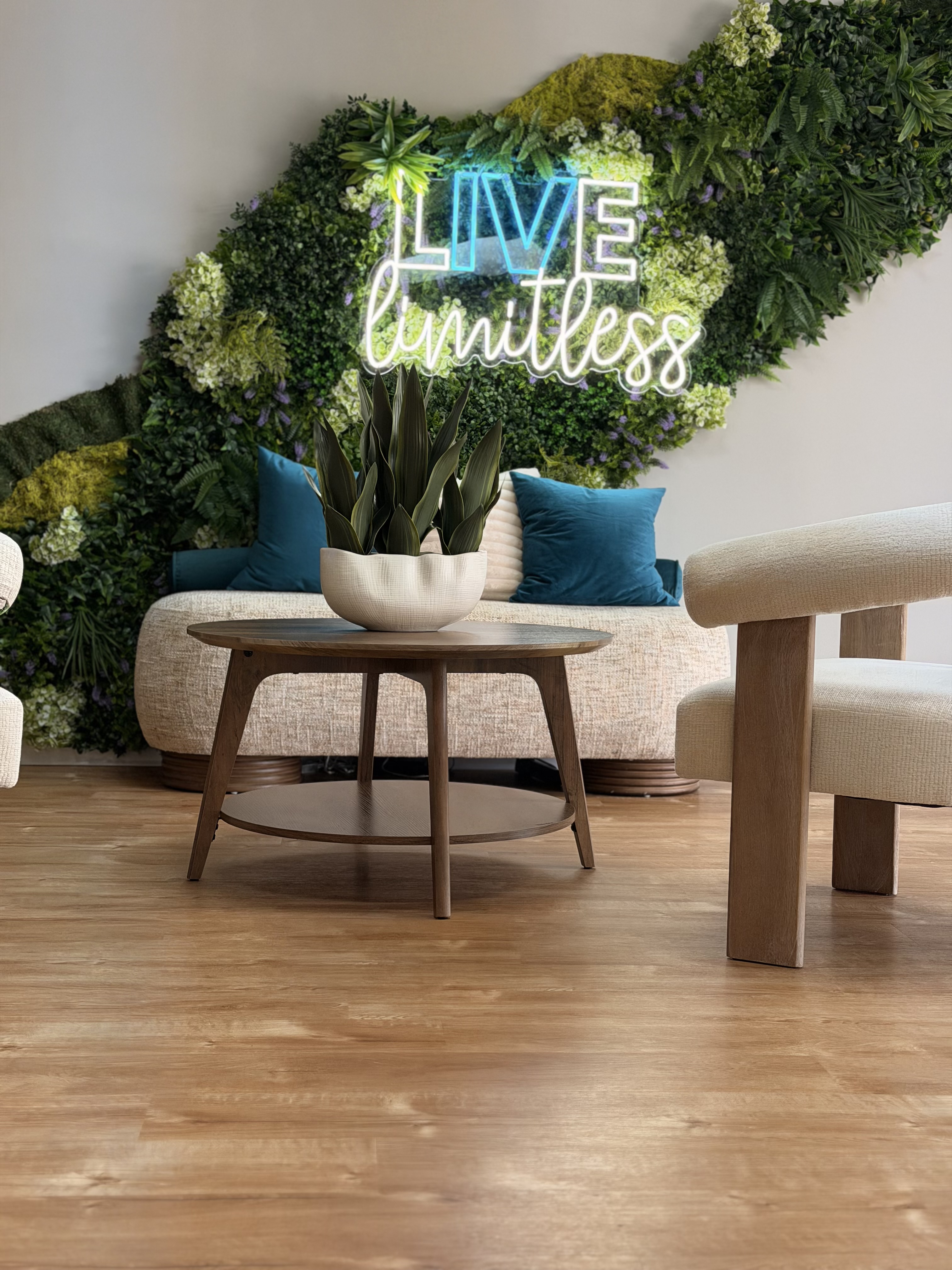 Live Hydration Spa Cary lobby